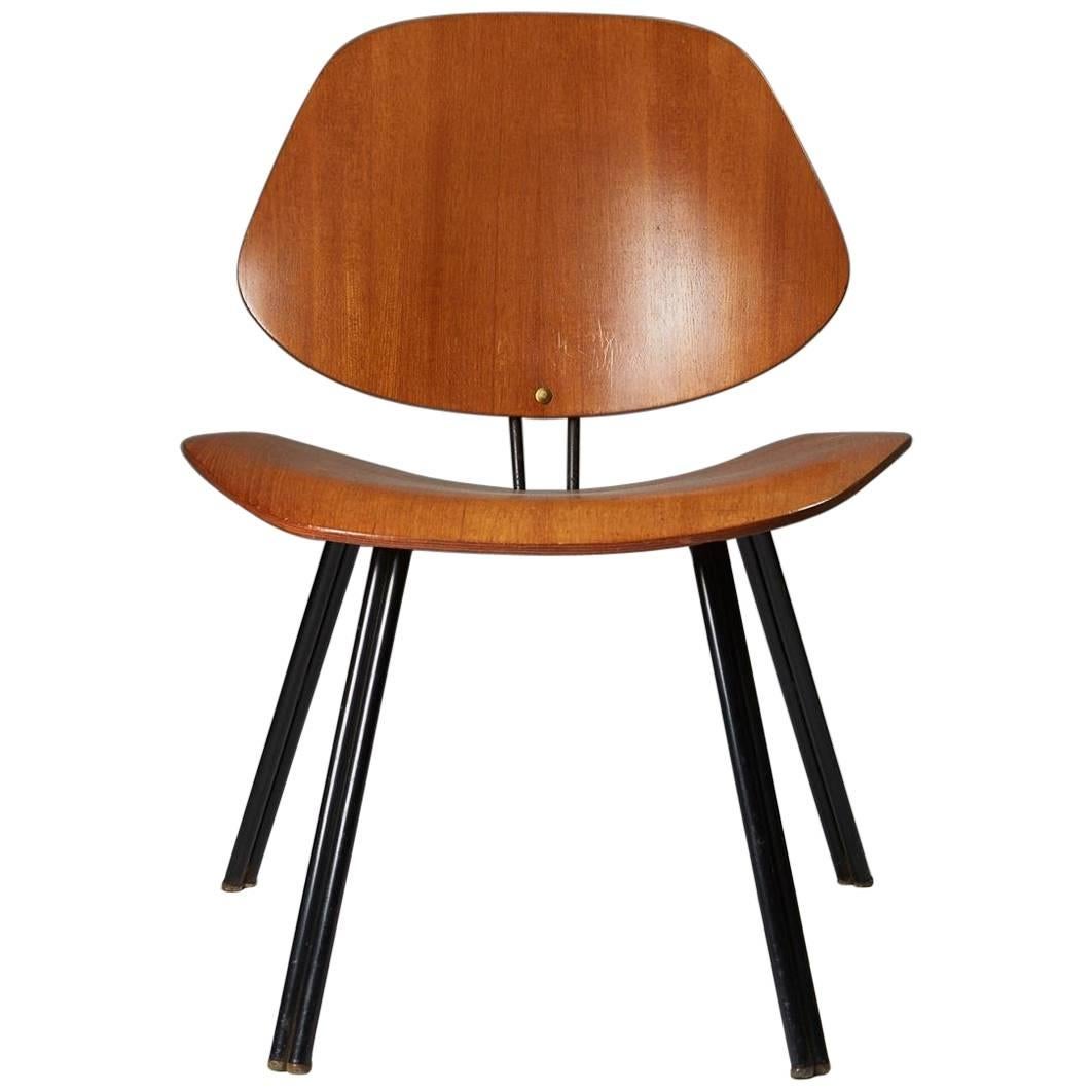 Chair, Designed by Osvaldo Borsani for Techno, Italy, 1950s