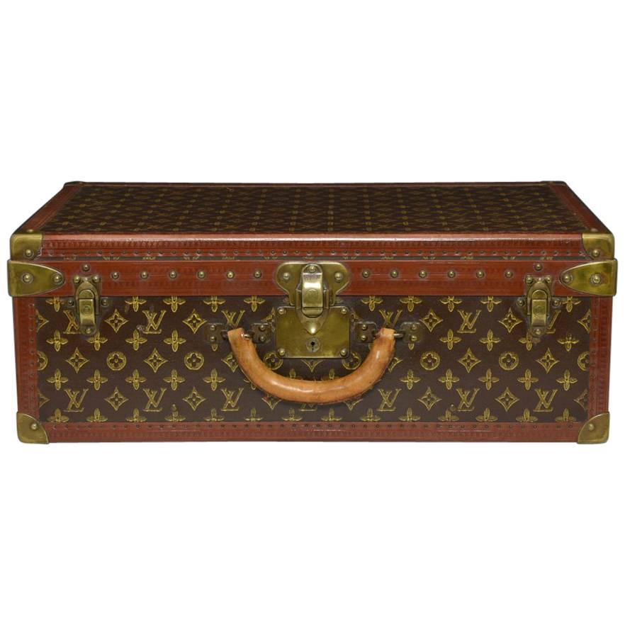 Louis Vuitton LV Monogram Suitcase c1945