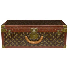 Vintage Louis Vuitton LV Monogram Suitcase c1945