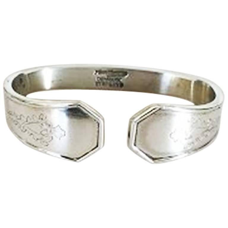 Hans Hansen Silver Napkin Ring #3 For Sale
