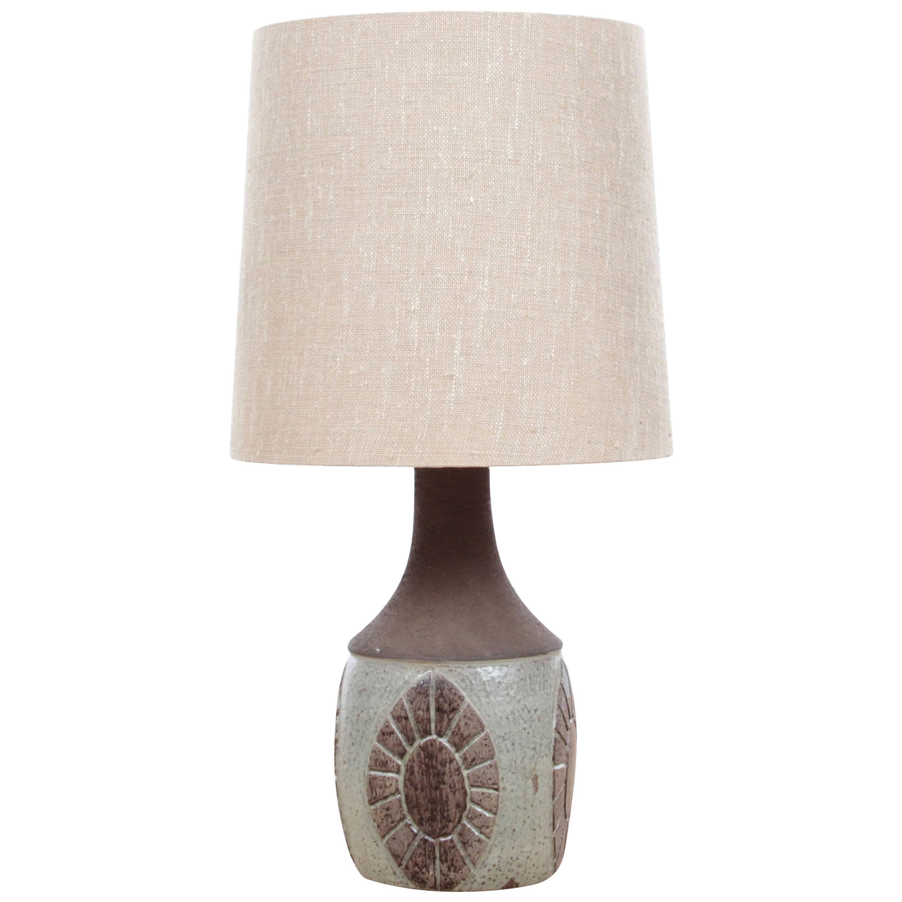 Mid-Century Modern Ceramic Large Lamp For Sale