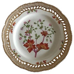 Royal Copenhagen Flora Danica Pierced Luncheon Plate #20/3554