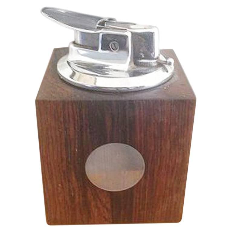 Hans Hansen Sterling Silver Palisander Lighter