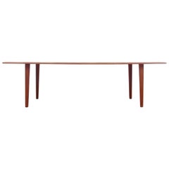 Mid-Century Modern Scandinavian Coffee Table in Teak by Hvidt & Mølgaard Nielse