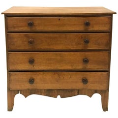 Country Hepplewhite Chest of Drawers