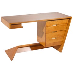 Dan Johnson for Hayden Hall Solid Maple Desk, 1947