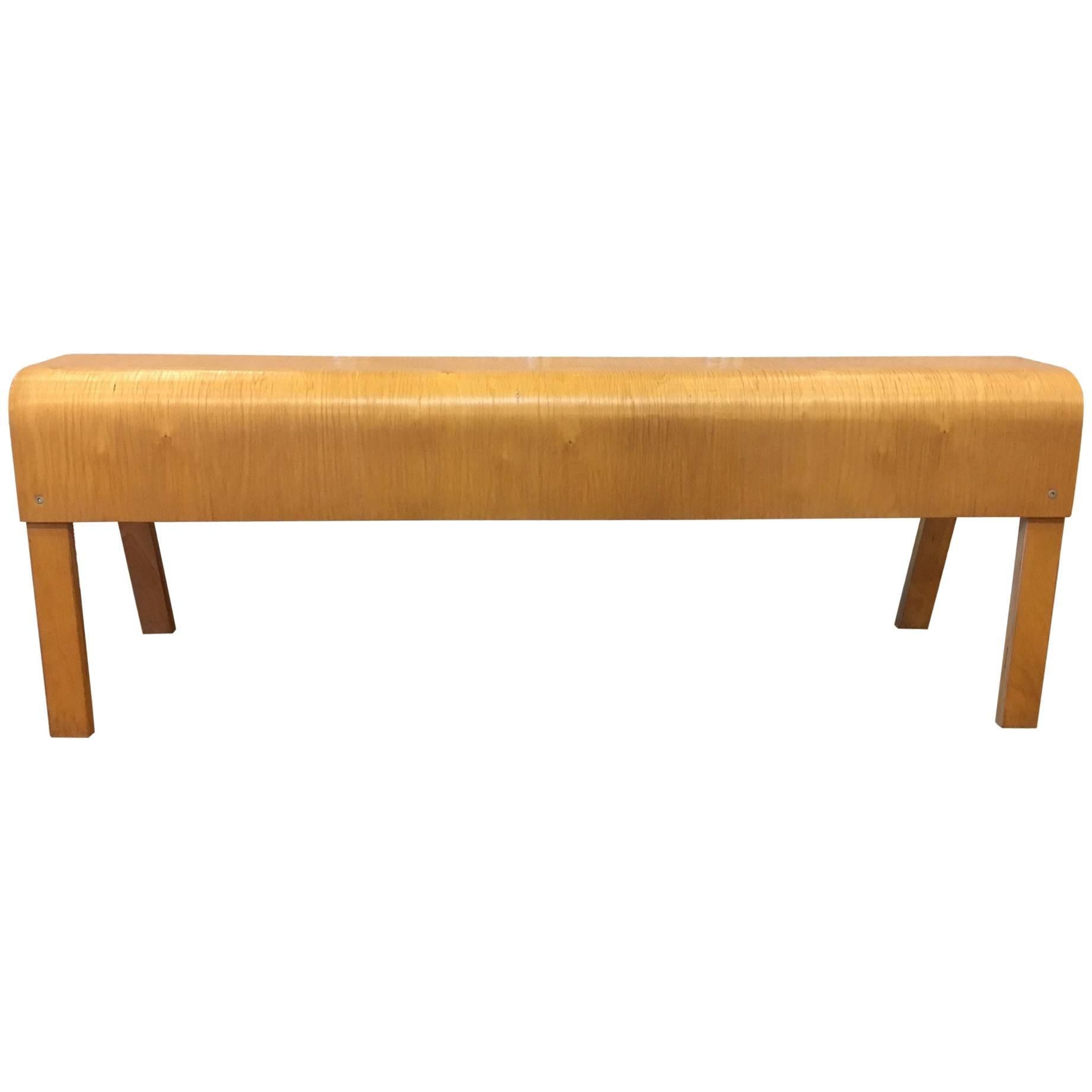 Bent Maple Bench For Sale at 1stDibs