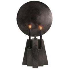 Burned Patinated Candle Holder, Arno Declercq