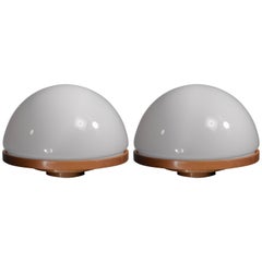 Pair of Selenova Table Lamps, Italy, 1960s