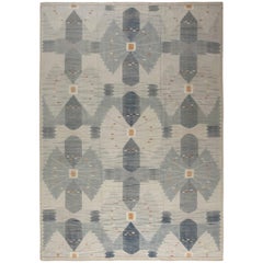 Swedish Design Flat-Weave Rug