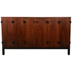 Retro Milo Baughman for Directional Buffet Sideboard or 3/4 Credenza Chest