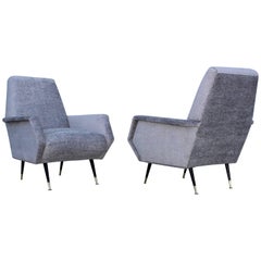 Mid-Century Modern Italian Lounge Chairs