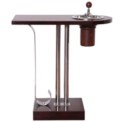 Machine Age Art Deco Smoker Table Belmet Products in the Manner of Von Nessen