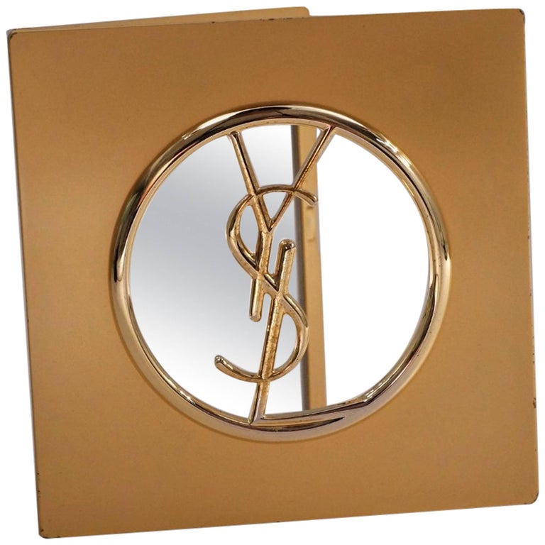 YSL Compact Makeup Mirror 1980s, French at 1stDibs | ysl compact mirror, ysl mirror, ysl mirror