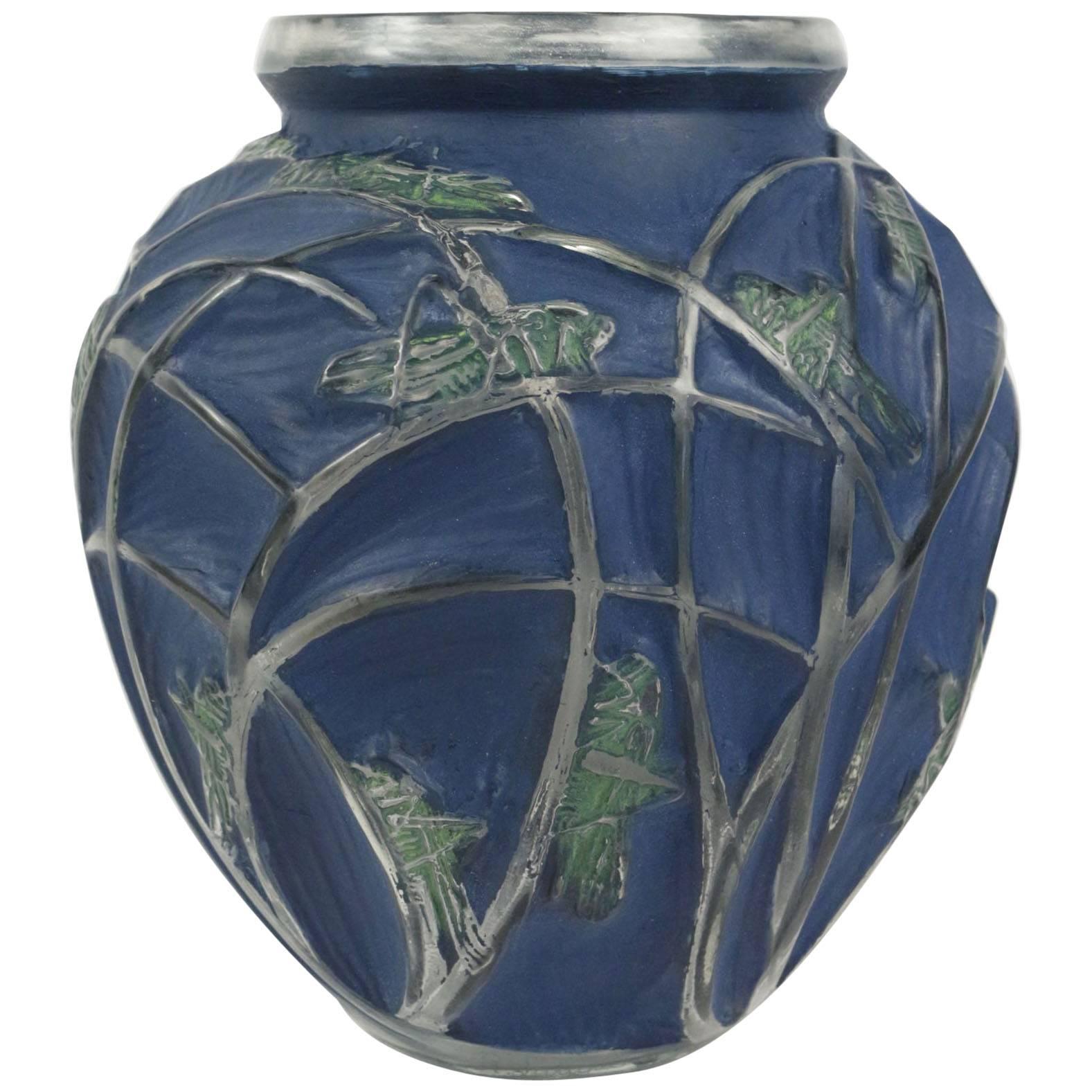 René Lalique Vase "Sauterelles"