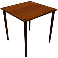 Danish Midcentury Rosewood Side Table by Georg Petersen Møbelfabrik A/S