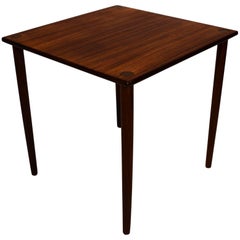 Danish Midcentury Rosewood Side Table by Georg Petersen Møbelfabrik A/S