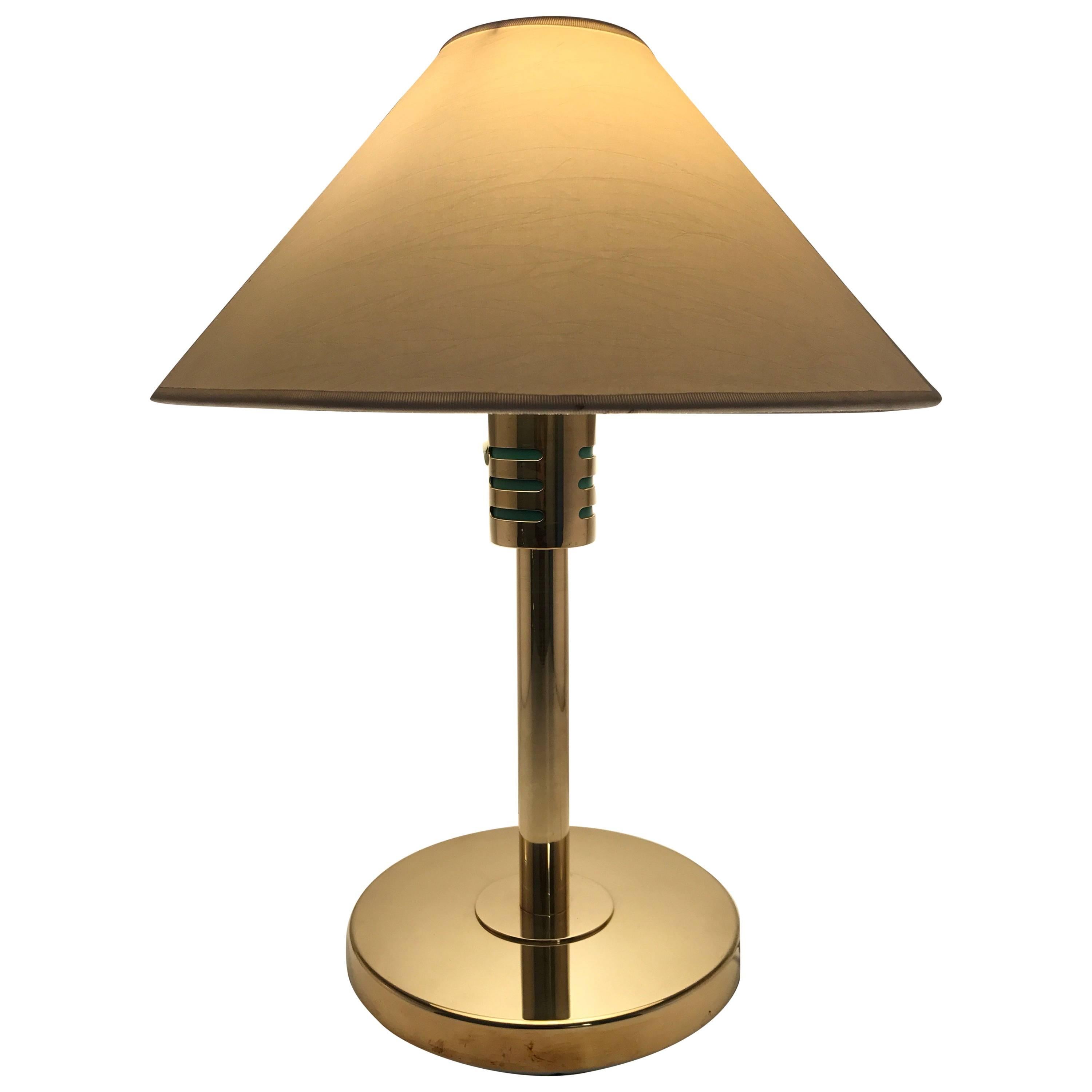 Rare Swedish Hans Agne Jakobsson Brass Table Lamp For Sale