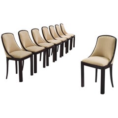 Viennese Set of Eight Dining Chairs