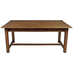 Solid Oak Dining Table from France