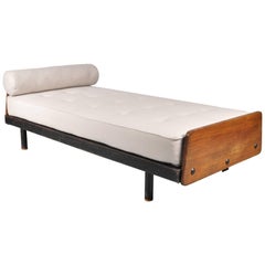 Retro SCAL Daybed by Jean Prouvé for Ateliers Prouvé, France, circa 1950