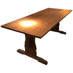 Swedish Table inPine, 19th Century