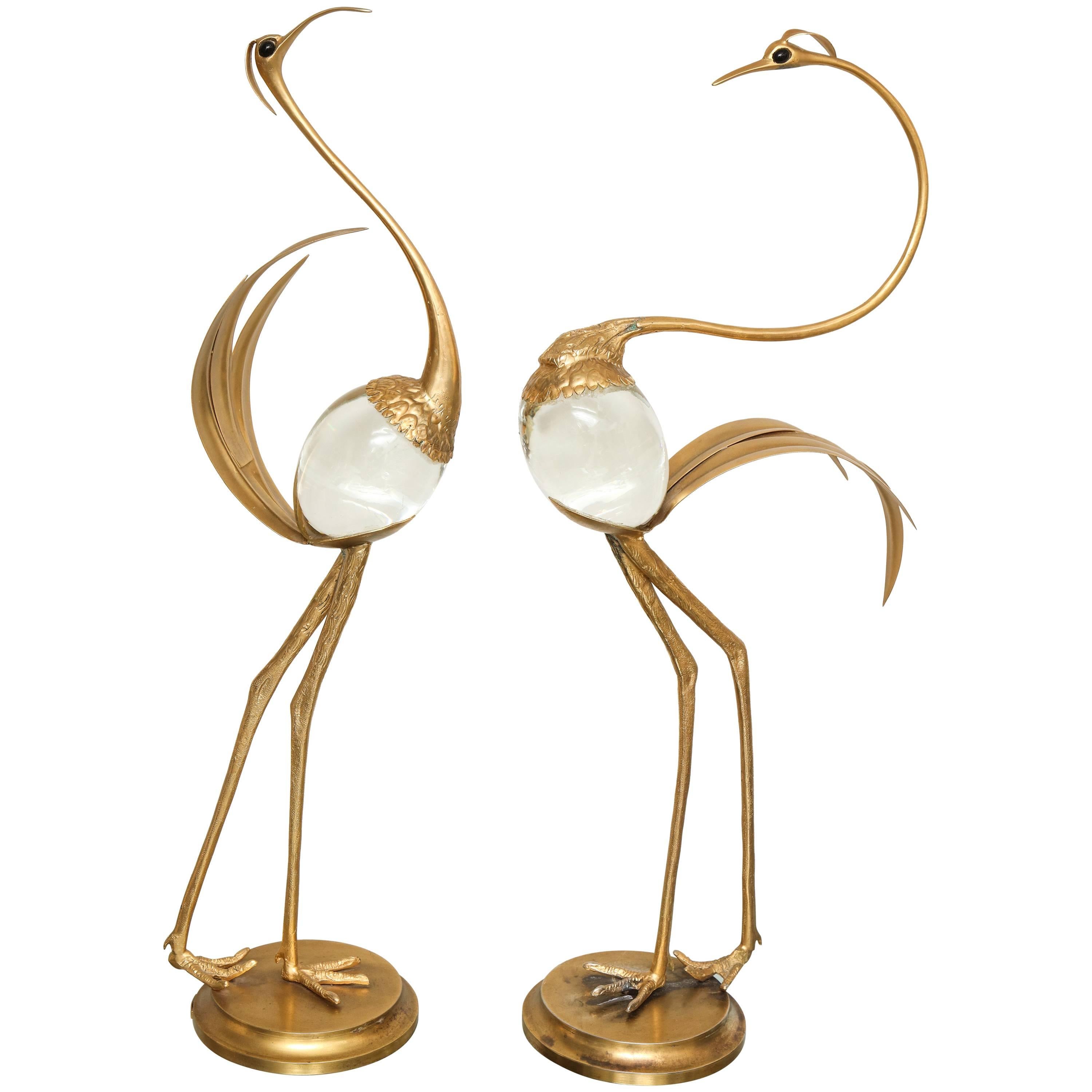 Franco Lafini Crane Sculptures