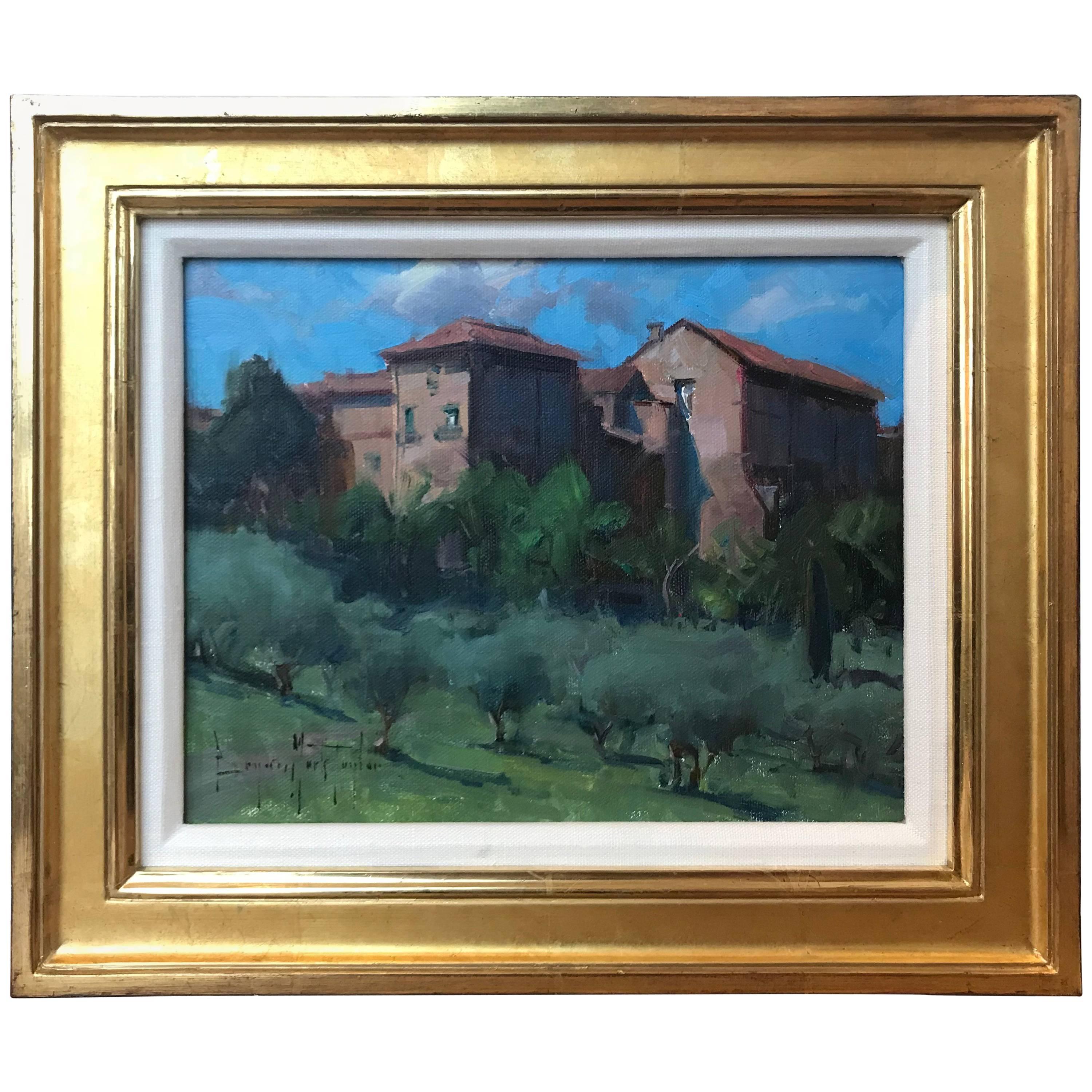 21st Century Umbrian Landscape Painting For Sale