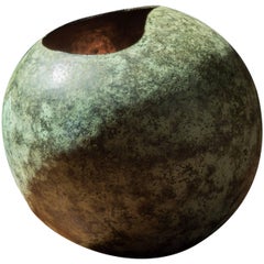 Vase in Hammered Copper by Knud Holst Andersen