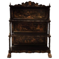 Chinoiserie Victorian Style Etagere 