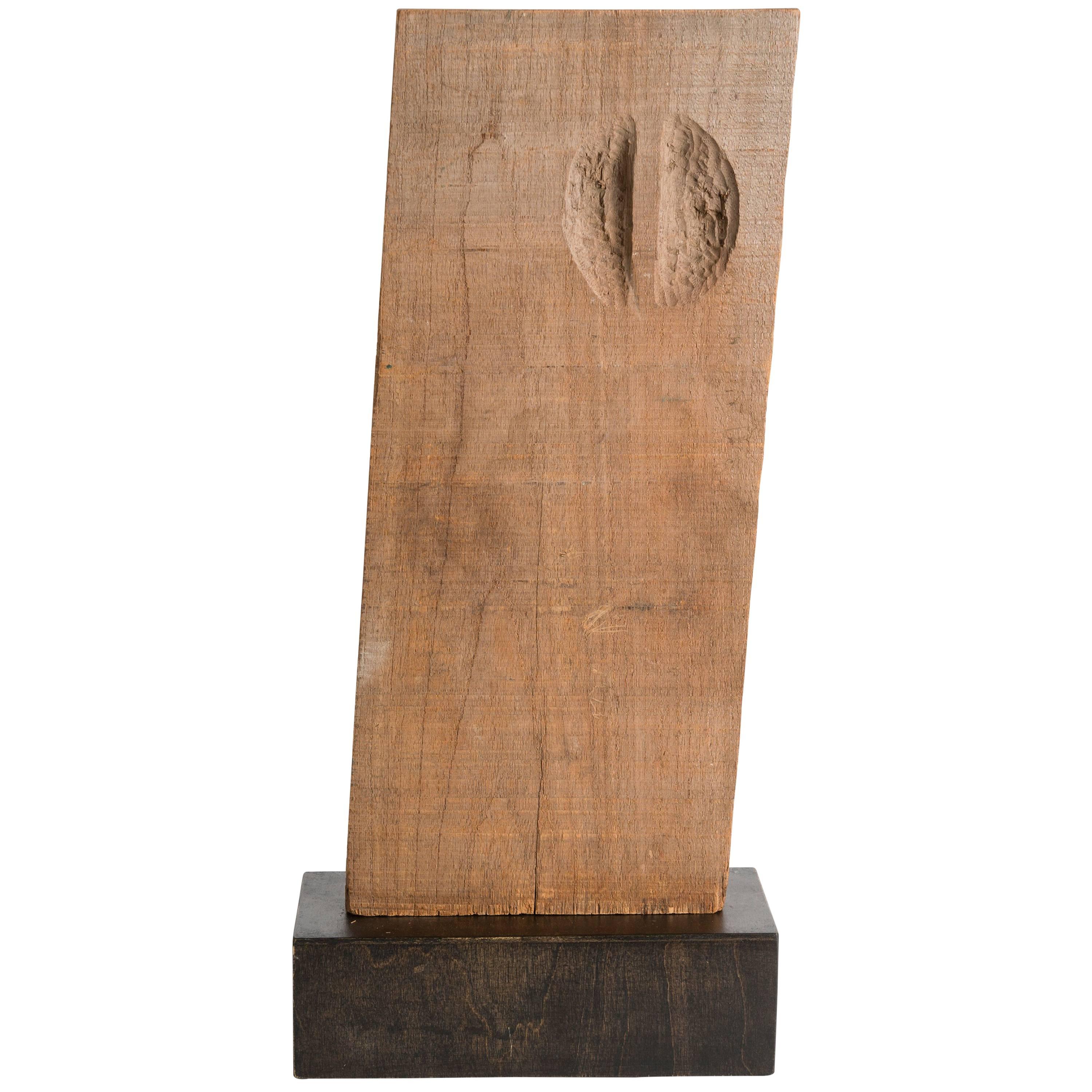 Yongjin Han, a Piece of Wood, Sculpture, United States, 1976