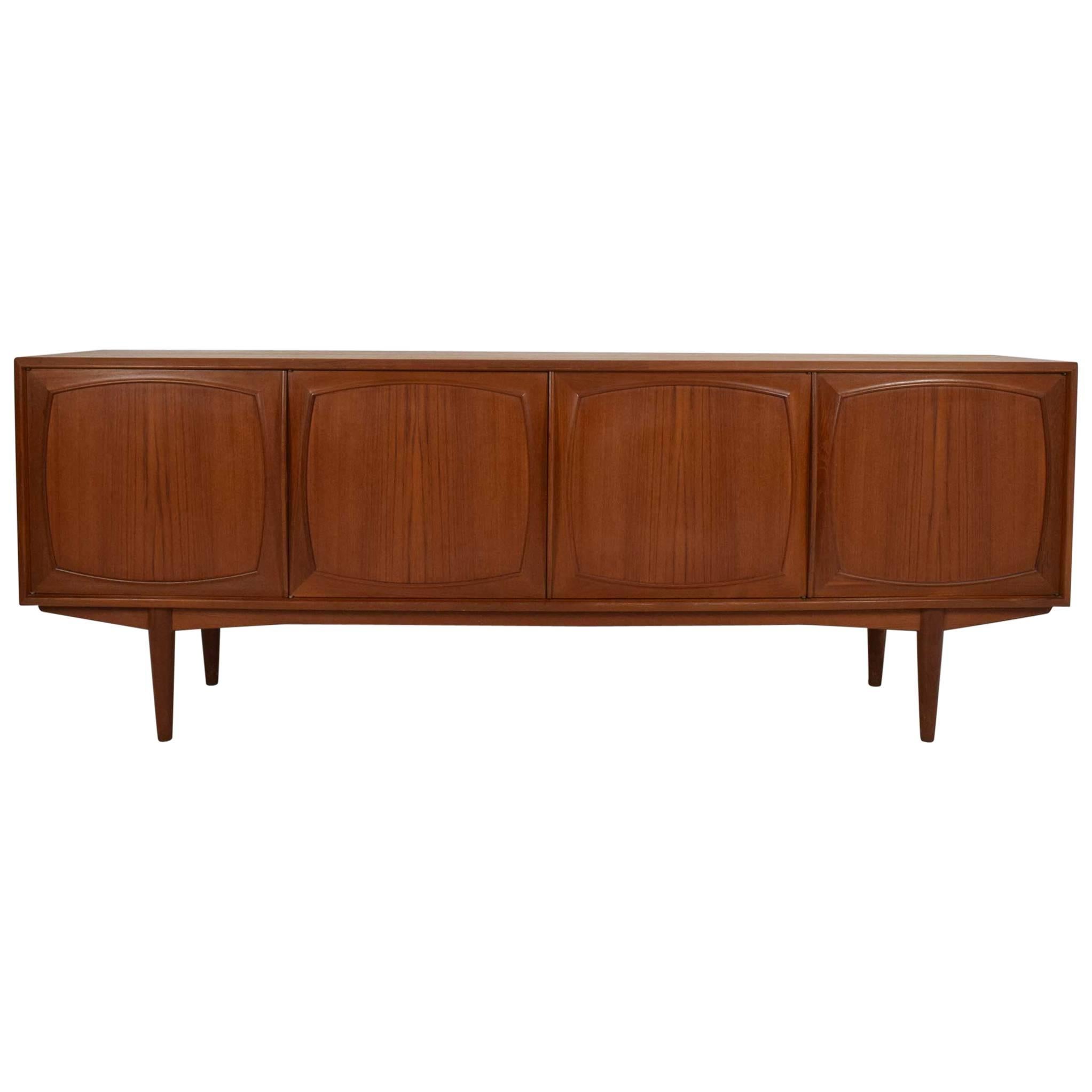 Danish Teak Credenza or Sideboard by Johannes Andersen