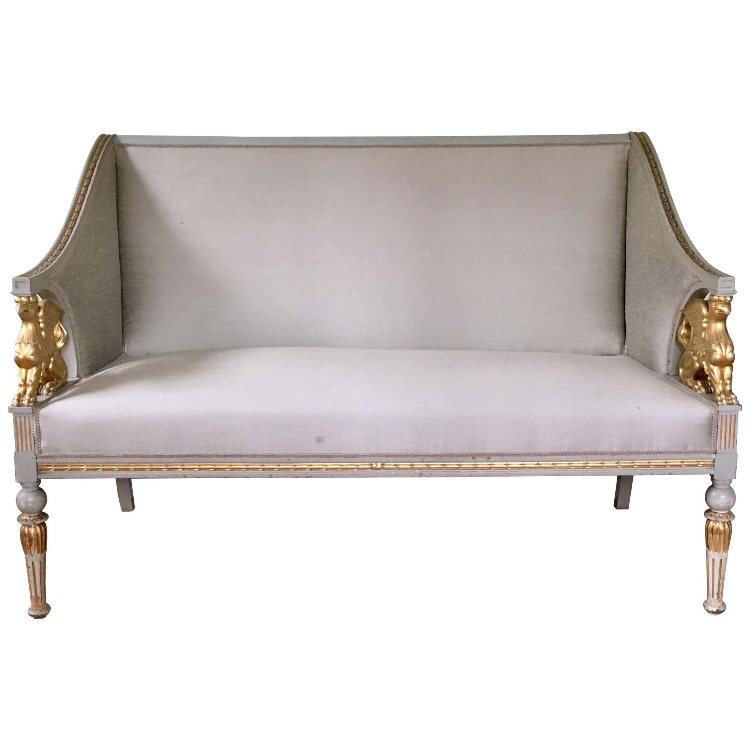 Swedish Late Gustavian Neoclassical Style Suite For Sale