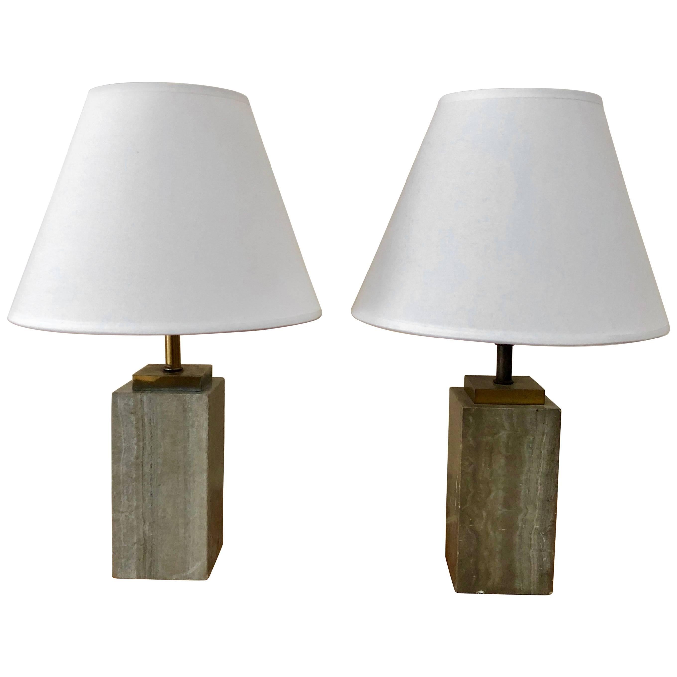 Pair of Robsjohn-Gibbings Beside Table Lamps