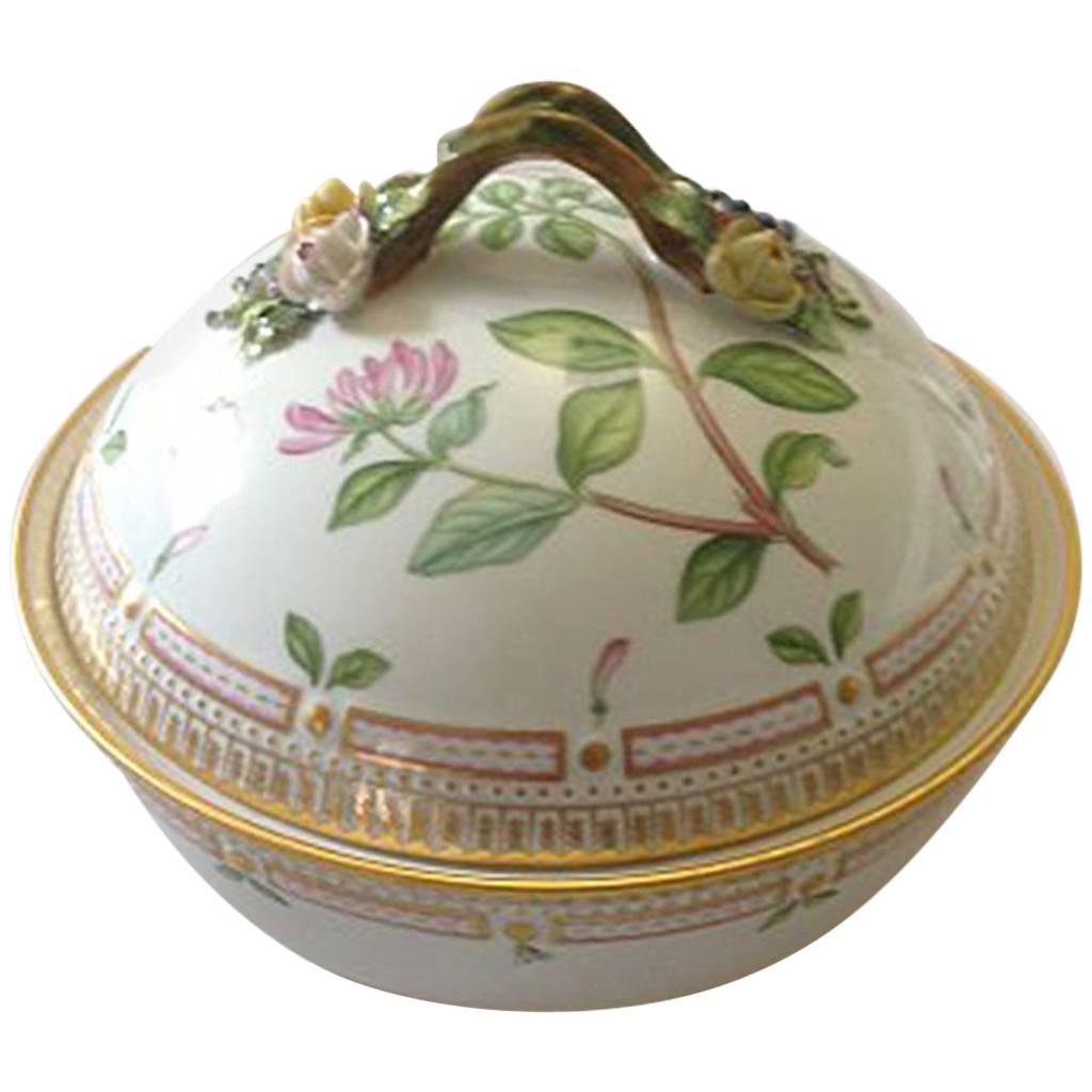 Royal Copenhagen Flora Danica Lidded Bowl #174/3568