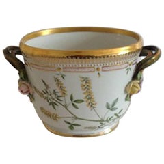 Vintage Royal Copenhagen Flora Danica Oval Wine Cooler #3569