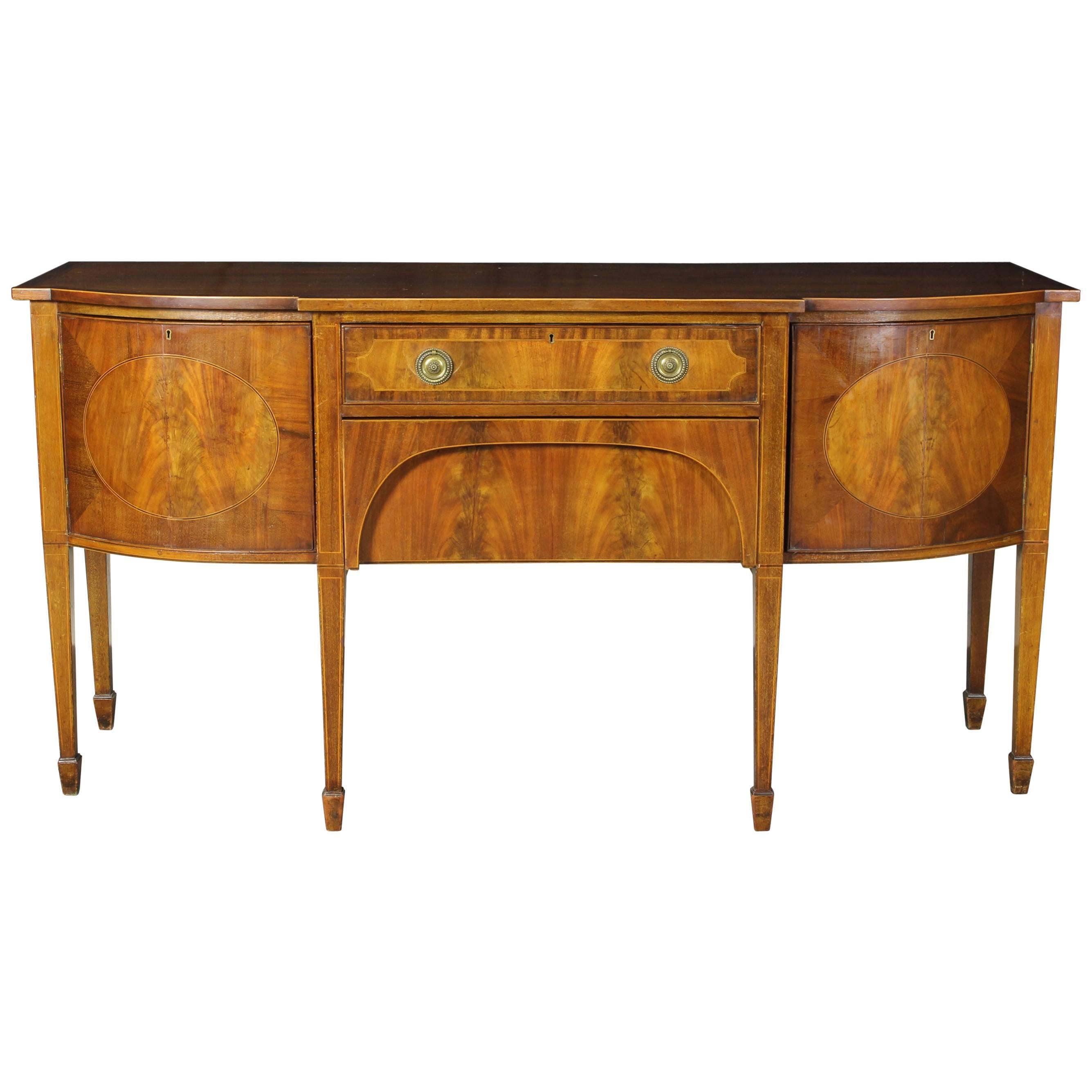 Late 19th Century Hepplewhite Style Sideboard