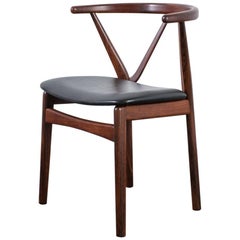 Bruno Hansen Rosewood Chair, Denmark, 1960s