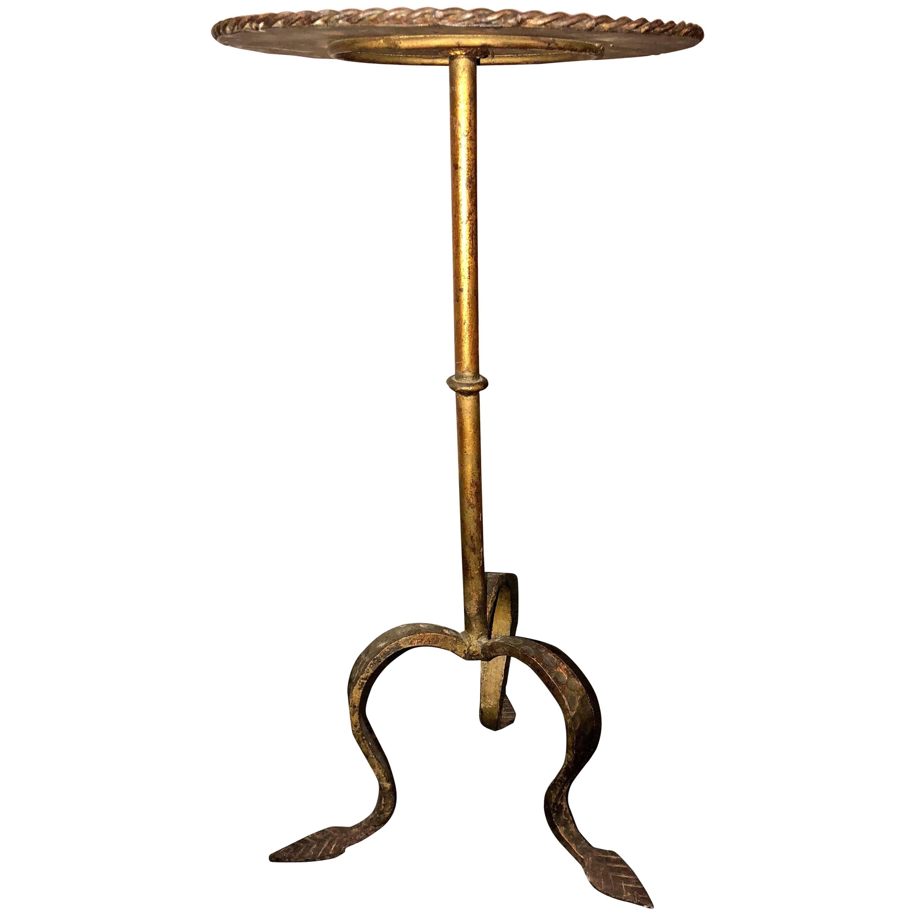Vintage French Martini Table For Sale