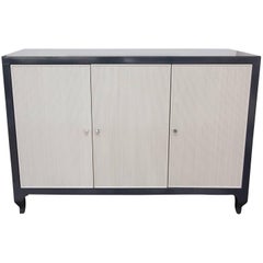 Lacquered Baker Media Cabinet