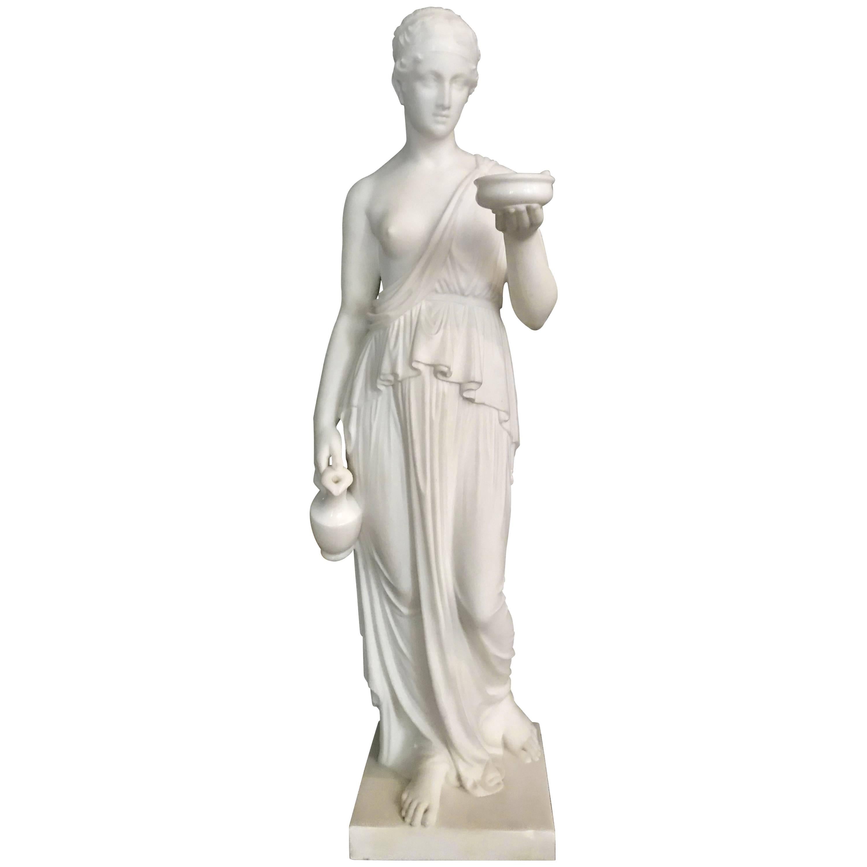 Marble Statue of Hebe