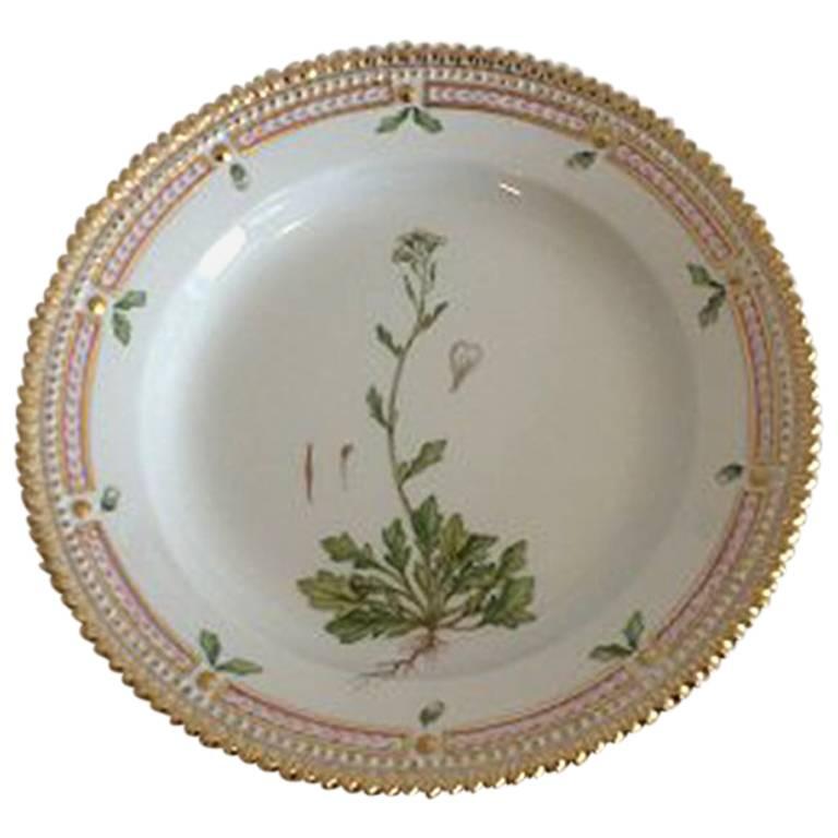 Royal Copenhagen Flora Danica Salad Plate #20/3573 For Sale
