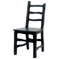 Established & Sons Standard Unique Dining Chair in Black Grey