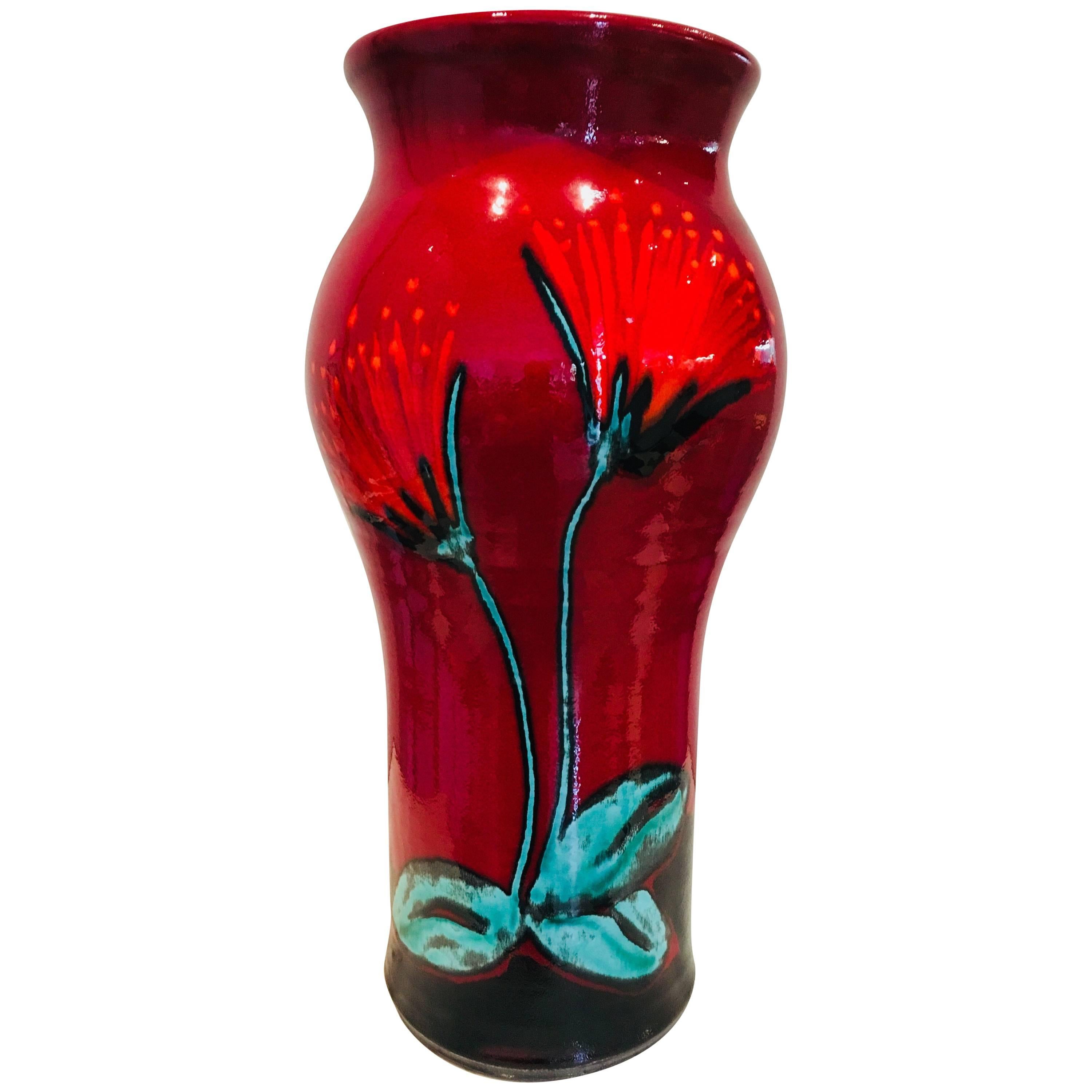 Morris and James Glazed Ceramic Vase For Sale