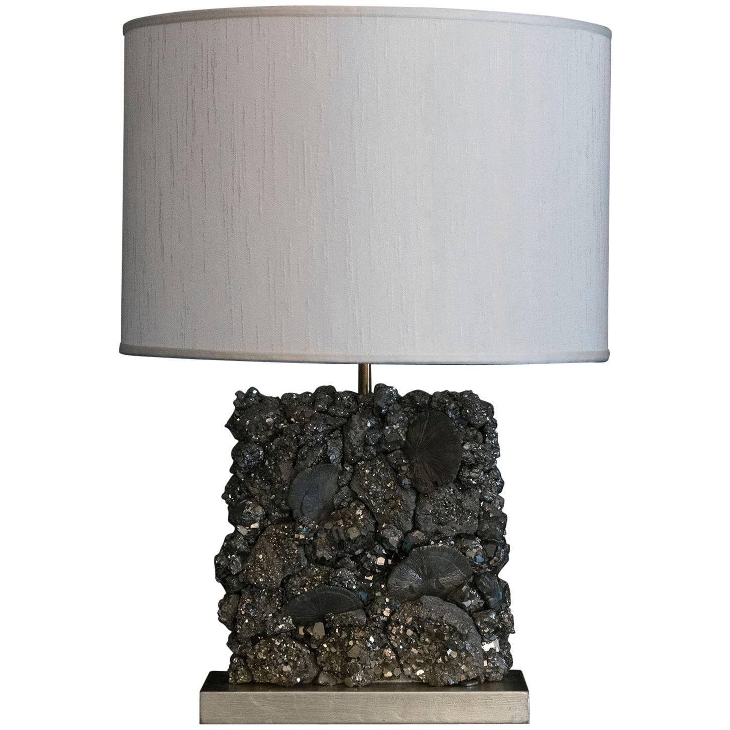 Flair Edition Pyrite Table Lamp