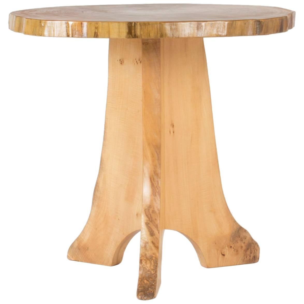 Poplar Occasional Table by Sigvard Nilsson