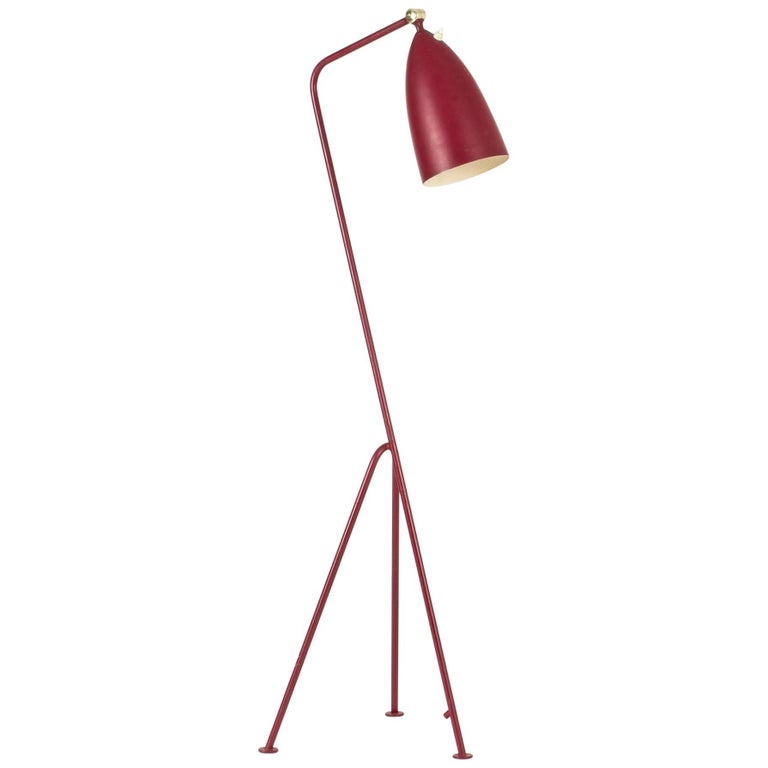Greta Magnusson-Grossman Grasshopper floor lamp, 1950s, offered by Nordlings
