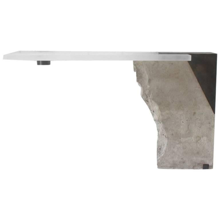 "Pedra" Contemporary Console Table by Gustavo Neves