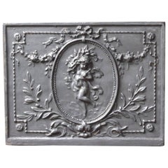 Vintage French 
Cupid
 Fireback
