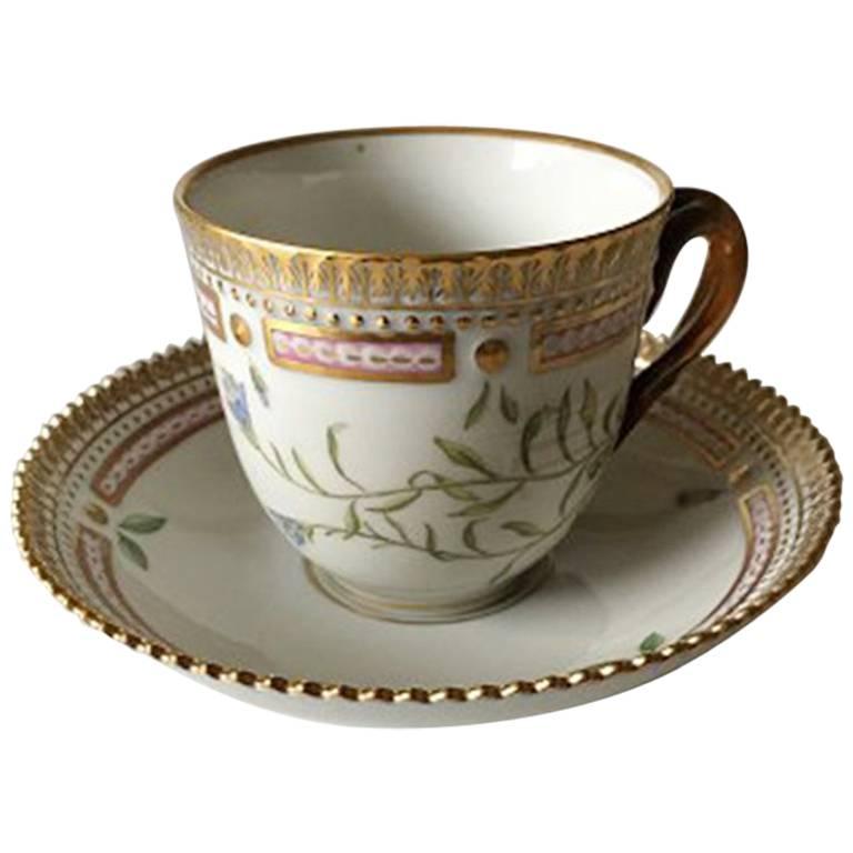 Royal Copenhagen Flora Danica Coffee Cup and Saucer #20/3597